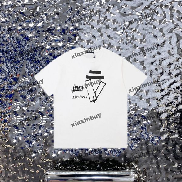 xinxinbuy men designer tee t shirt 23ss letter 1854 print short sleeve cotton women black white blue green m-2xl, Black;brown
xinxinbuy men designer tee t shirt 23ss letter 1854 print short sleeve cotton women black white blue green m-2xl, Black;brown