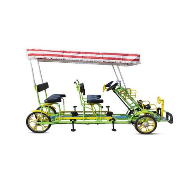 4 seater pedal tourist tricycle cargo bike road tandem rickshaw surrey sightseeing bicycle
4 seater pedal tourist tricycle cargo bike road tandem rickshaw surrey sightseeing bicycle