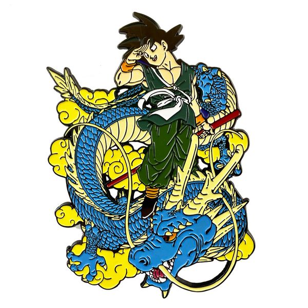 dragon friends brooch cute anime movies games hard enamel pins collect metal cartoon brooch backpack hat bag collar lapel badges, Blue
dragon friends brooch cute anime movies games hard enamel pins collect metal cartoon brooch backpack hat bag collar lapel badges, Blue