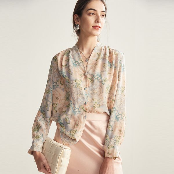 women's blouses shirts shirt 100 silk female korean blouse women elegant long sleeve spring autumn ropa mujer pph3655 230517, White
women's blouses shirts shirt 100 silk female korean blouse women elegant long sleeve spring autumn ropa mujer pph3655 230517, White