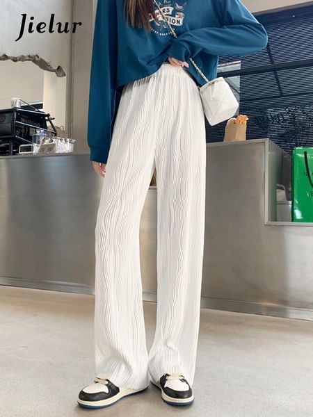 capris jielur spring pure color white pants female leisure black women trousers chic high street straight wide leg long pants sxl, Black;white
capris jielur spring pure color white pants female leisure black women trousers chic high street straight wide leg long pants sxl, Black;white