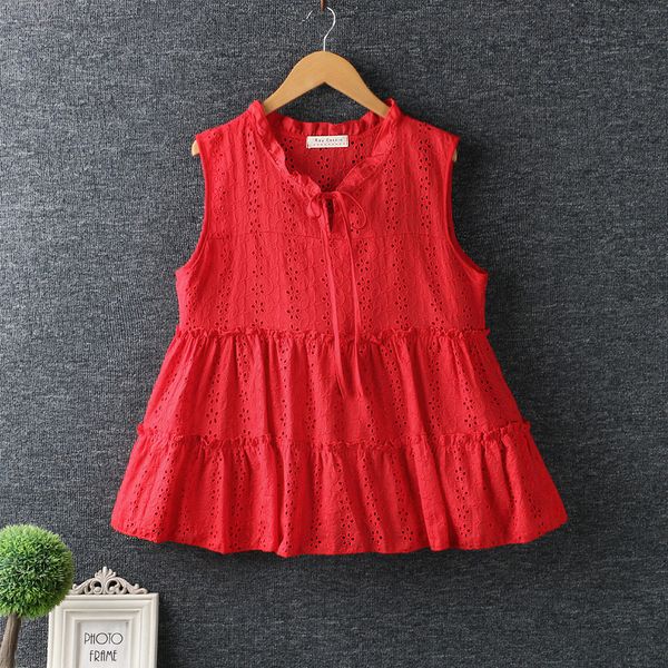 women's blouses shirts summer hollow out embroidery blouse female cotton oneck sleeveless loose pullover shirt 230517, White
women's blouses shirts summer hollow out embroidery blouse female cotton oneck sleeveless loose pullover shirt 230517, White
