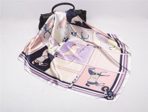 fashionable decorative silk scarf with 90cm square for new 2019 summer silk scarf girls2072910, Blue;gray
fashionable decorative silk scarf with 90cm square for new 2019 summer silk scarf girls2072910, Blue;gray