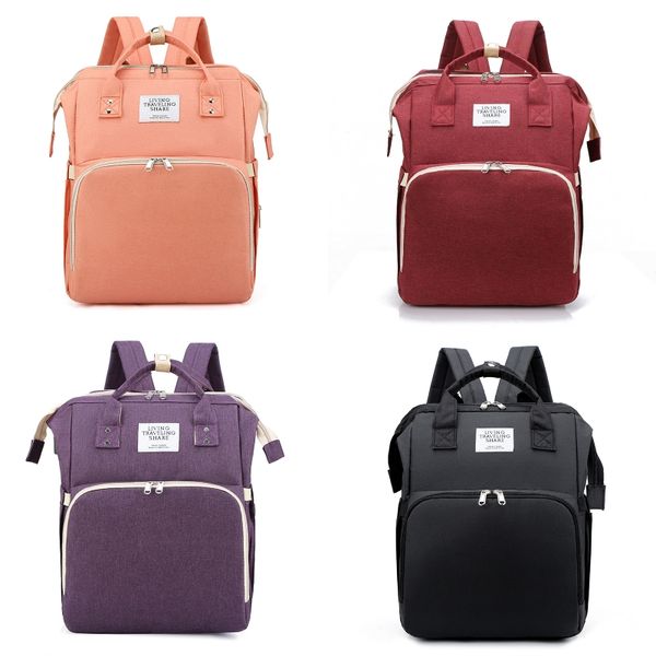 portable mummy bag diaper backpack with folding bed baby sleep multifunctional storage bags mommy outdoor ba18 q2
portable mummy bag diaper backpack with folding bed baby sleep multifunctional storage bags mommy outdoor ba18 q2