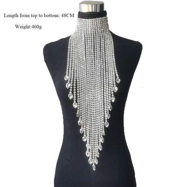 chokers cuier elegant long tassel hung down to waist women necklaces with rhinestones ss28 glass gemstones huge jewelry fashion choker 23051, Golden;silver
chokers cuier elegant long tassel hung down to waist women necklaces with rhinestones ss28 glass gemstones huge jewelry fashion choker 23051, Golden;silver