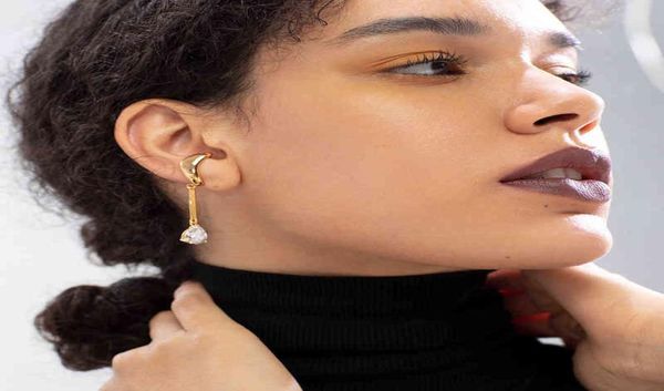 enfashion asymmetric water droplets crystal ear cuff clip on earrings for women gold color earcuff earings fashion jewelry e1151 25855882, Golden
enfashion asymmetric water droplets crystal ear cuff clip on earrings for women gold color earcuff earings fashion jewelry e1151 25855882, Golden