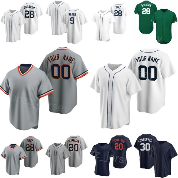 baseball 9 nick maton jersey 8 matt vierling 30 kerry carpenter 31 riley greene 20 spencer torkelson 28 javier baez space city pullover flex, Blue;black
baseball 9 nick maton jersey 8 matt vierling 30 kerry carpenter 31 riley greene 20 spencer torkelson 28 javier baez space city pullover flex, Blue;black