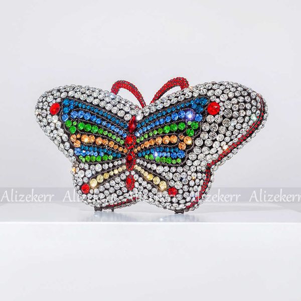 totes butterfly shaped rhinestone designer clutch bag luxury coloured crystal metallic party purses and handbags 230509
totes butterfly shaped rhinestone designer clutch bag luxury coloured crystal metallic party purses and handbags 230509