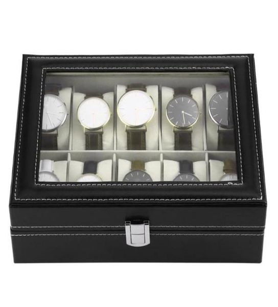 watch boxes cases 106 grids wristwatch box holder pu leather watches display rectangle jewelry storage 570857, Black;blue
watch boxes cases 106 grids wristwatch box holder pu leather watches display rectangle jewelry storage 570857, Black;blue