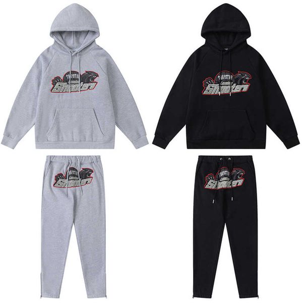 men's tracksuits trapstar london hoodie men woman tiger towel embroidery shooters letter pullover fleece hooded breathable design 85ess, Black
men's tracksuits trapstar london hoodie men woman tiger towel embroidery shooters letter pullover fleece hooded breathable design 85ess, Black