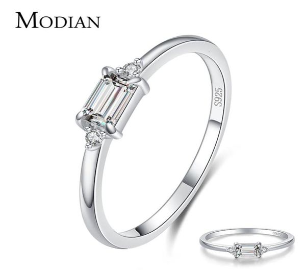 modian minimalism 100 real 925 sterling silver sparkling emerald cut zirconia finger rings for women wedding engagement jewelry1302370, Golden;silver
modian minimalism 100 real 925 sterling silver sparkling emerald cut zirconia finger rings for women wedding engagement jewelry1302370, Golden;silver