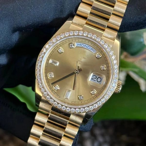 zp upgraded designer men's watch women's diamond day date 36mm m128348rbr-0008 sapphire champagne waterproof dial band adjustable, Slivery;brown
zp upgraded designer men's watch women's diamond day date 36mm m128348rbr-0008 sapphire champagne waterproof dial band adjustable, Slivery;brown