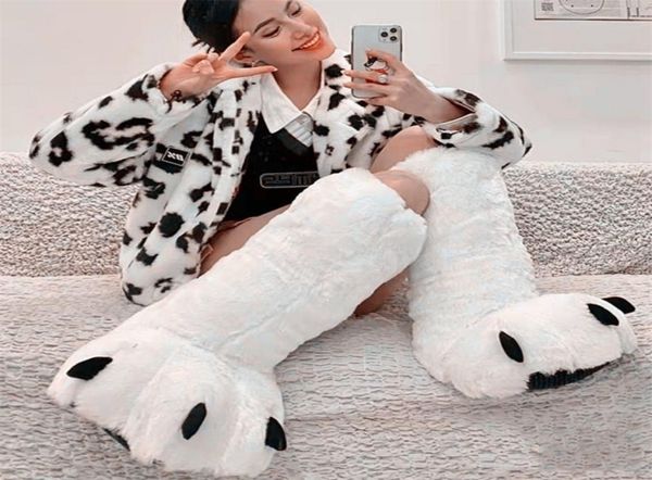 boots creative cute bear claw winter slippers boys girls home furry warm couple indoor shoes women cotton fur slides 2210216850030, Black
boots creative cute bear claw winter slippers boys girls home furry warm couple indoor shoes women cotton fur slides 2210216850030, Black
