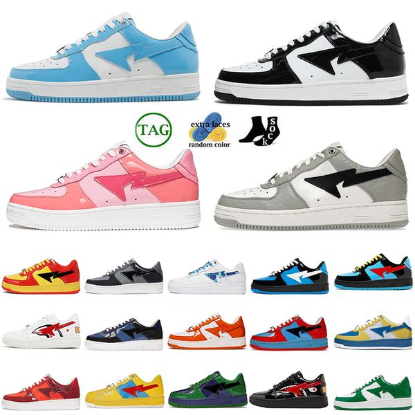 fashion sta sk8 designer casual shoes stas sk8 sneakers patent leather black abc camos blue color camo combo pink green orange platform spor, White;red
fashion sta sk8 designer casual shoes stas sk8 sneakers patent leather black abc camos blue color camo combo pink green orange platform spor, White;red