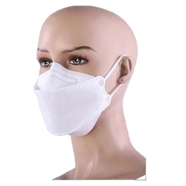 Image of 2023 KF-94 outdoor Masks Colorful Disposable Face Masks Adult Designer Dustproof Protection Willow-shaped Mask
