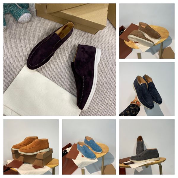 lp piana open walk suede sneaker shoes women leather shoe men's high slip on casual walking flats classic ankle boot luxury designer fl, Black
lp piana open walk suede sneaker shoes women leather shoe men's high slip on casual walking flats classic ankle boot luxury designer fl, Black