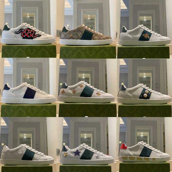 men women casual shoes designer sneakers ace bee snake tiger embroidered white stripes womens shoes sneaker gg''sneakers tgf, Black
men women casual shoes designer sneakers ace bee snake tiger embroidered white stripes womens shoes sneaker gg''sneakers tgf, Black