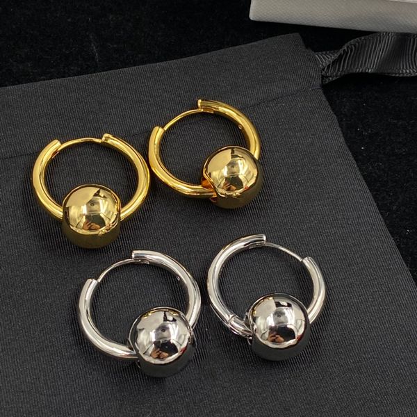 earrings women's designer earrings ear stud brand 18k gold plated copper designers detachable bead earring wedding party jewelry, Golden;silver
earrings women's designer earrings ear stud brand 18k gold plated copper designers detachable bead earring wedding party jewelry, Golden;silver