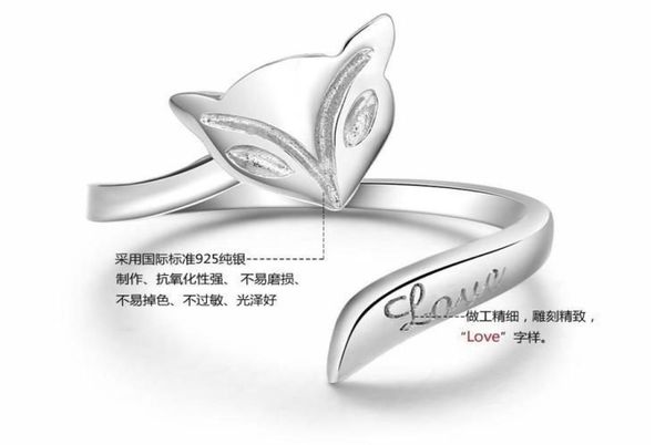 omhxzj whole band rings european fashion woman girlopen party wedding gift silver fox love 925 sterling silver ring rr2629976072
omhxzj whole band rings european fashion woman girlopen party wedding gift silver fox love 925 sterling silver ring rr2629976072
