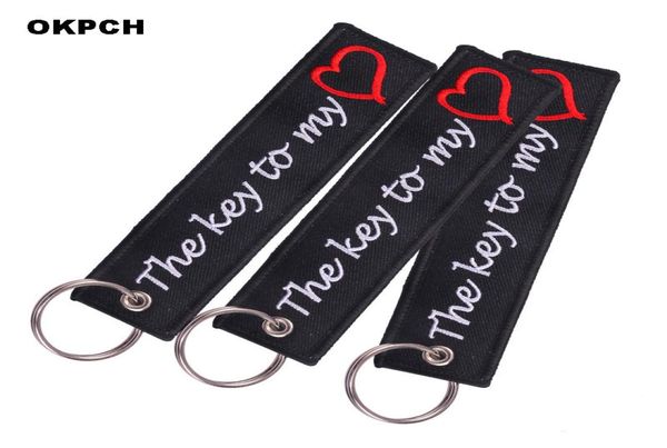 key ring the key to my heart key chain for motorcycles car embroidery keyring for gift4348368, Silver
key ring the key to my heart key chain for motorcycles car embroidery keyring for gift4348368, Silver