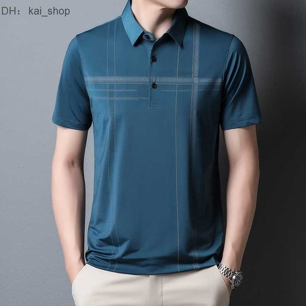 middle aged elderly lapel ice silk short sleeved casual thin polo shirt cool dad1, White;black
middle aged elderly lapel ice silk short sleeved casual thin polo shirt cool dad1, White;black