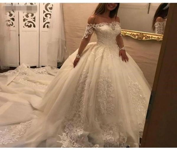 vintage lace appliques princess ball gowns strapless wedding dresses off the shoulder sheer long sleeves bride dresses wedding gow4129641, White
vintage lace appliques princess ball gowns strapless wedding dresses off the shoulder sheer long sleeves bride dresses wedding gow4129641, White