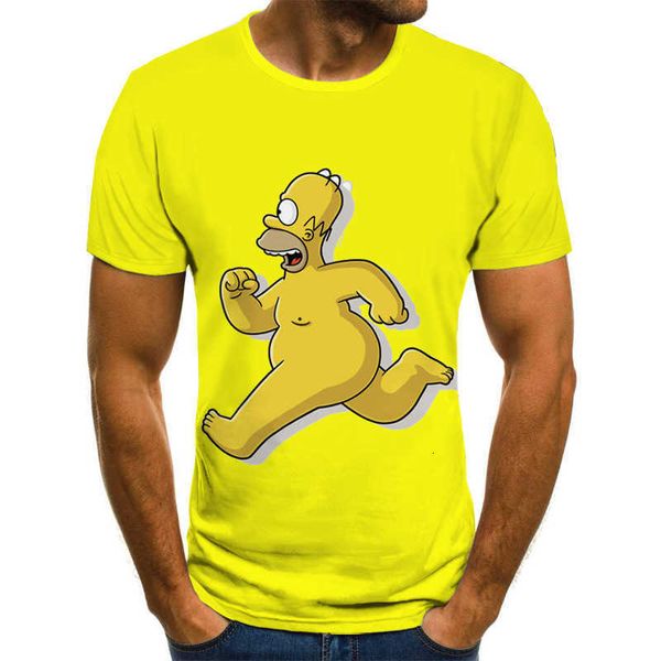 summer creative anime simpson series 3d digital printing loose breathable casual short sleeve t-shirt, White;black
summer creative anime simpson series 3d digital printing loose breathable casual short sleeve t-shirt, White;black