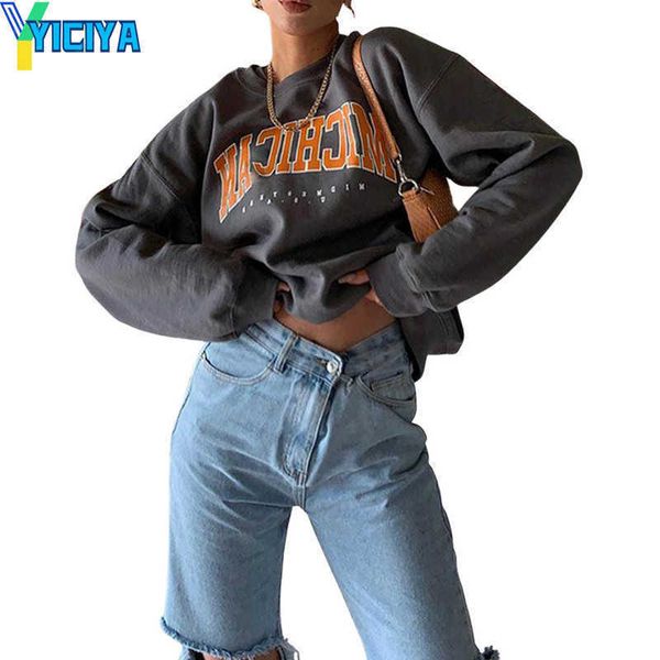 yiciya women's hoodies sweatshirts camisolas femininas vintage outono inverno roupas 2022 casual manga longa alfabetos padro folgado so, Black
yiciya women's hoodies sweatshirts camisolas femininas vintage outono inverno roupas 2022 casual manga longa alfabetos padro folgado so, Black