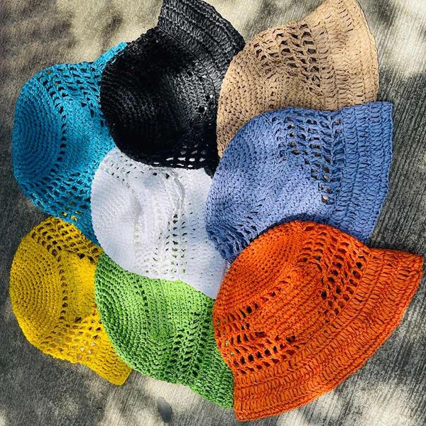 headwear hair accessories ladies hollow hand knit fisherman hat straw brand design luxury casual fashion summer outdoor beach solid color su
headwear hair accessories ladies hollow hand knit fisherman hat straw brand design luxury casual fashion summer outdoor beach solid color su