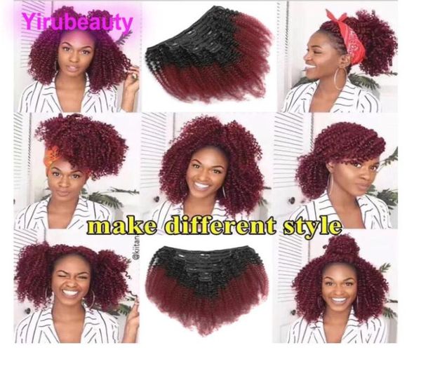 brazilian peruvian indian virgin hair clips in t1b99j afro kinky curly 120g yirubeauty ombre color cipon hair products 1b 99j5153553, Black;brown
brazilian peruvian indian virgin hair clips in t1b99j afro kinky curly 120g yirubeauty ombre color cipon hair products 1b 99j5153553, Black;brown
