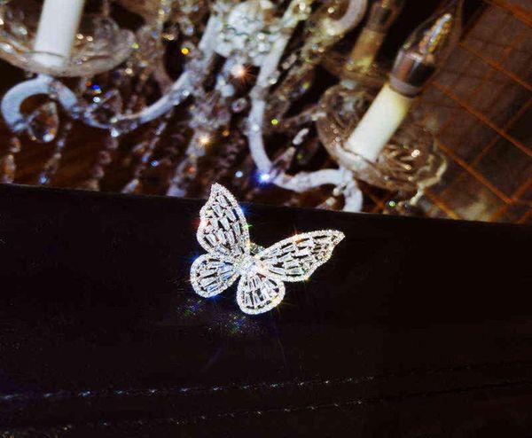 new design fashion jewelry opening highgrade copper inlaid zircon butterfly ring luxury shiny cocktail party for women8907287, Silver
new design fashion jewelry opening highgrade copper inlaid zircon butterfly ring luxury shiny cocktail party for women8907287, Silver