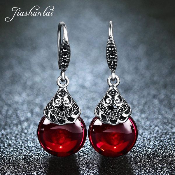 knot jiashuntai retro 100% 925 sterling silver round garnet drop earrings for women natural red gemstone ruby fine jewelry gifts
knot jiashuntai retro 100% 925 sterling silver round garnet drop earrings for women natural red gemstone ruby fine jewelry gifts