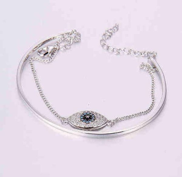 women bangle evil eye bracelet femme layer wristband link chain copper zircon wedding party jewelry gift fashion pulseras mujer5167644, Black
women bangle evil eye bracelet femme layer wristband link chain copper zircon wedding party jewelry gift fashion pulseras mujer5167644, Black