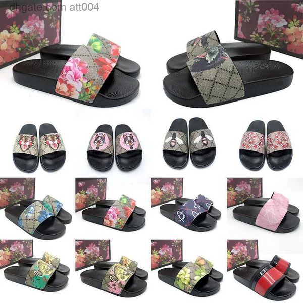2023 fashion mens womens slide slippers vintage flat platform rubber casual shoes bee striped beach sandals designer luxurys loafers flip fl, Black
2023 fashion mens womens slide slippers vintage flat platform rubber casual shoes bee striped beach sandals designer luxurys loafers flip fl, Black