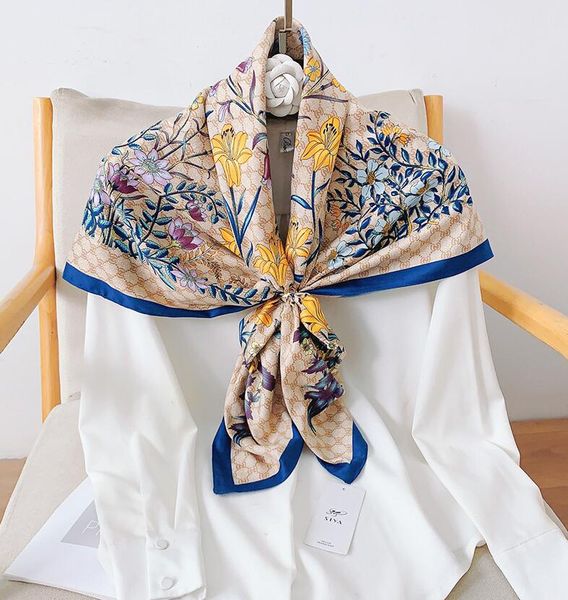 pure silk scarves women real silk bandana floral silk headscarf print kerchief beach neckscaf for lady square scarf 90x90cm, Blue;gray
pure silk scarves women real silk bandana floral silk headscarf print kerchief beach neckscaf for lady square scarf 90x90cm, Blue;gray