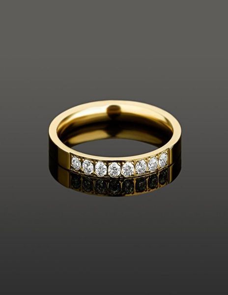 classic women ring simple finger rings with middle paved cz stones stainless steel female engagement jewelry1478681, Silver
classic women ring simple finger rings with middle paved cz stones stainless steel female engagement jewelry1478681, Silver