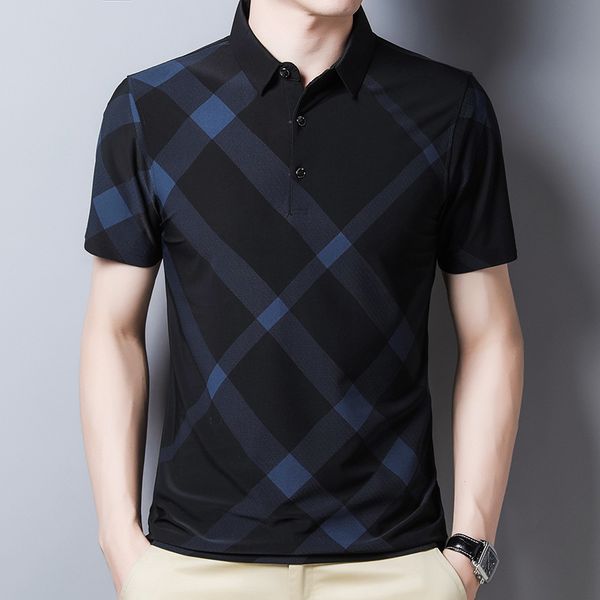 men's polos mlshp plaid summer male polo shirts short sleeve simple casual mens polo shirts fashion loose man 3xl 230518, White;black
men's polos mlshp plaid summer male polo shirts short sleeve simple casual mens polo shirts fashion loose man 3xl 230518, White;black