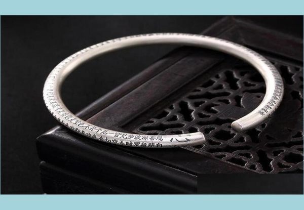 bangle s999 sterling sier prajna paramita heart sutra pure bracelet retro opening tibetan buddhist drop delivery 2021 jewelry brac6329083, Black
bangle s999 sterling sier prajna paramita heart sutra pure bracelet retro opening tibetan buddhist drop delivery 2021 jewelry brac6329083, Black