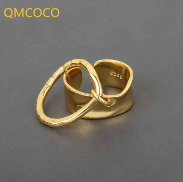 qmcoco 925 silver ring for man women double round lines vintage wedding trendy jewelry open adjustable ring 2021 trendy gifts q0707326346
qmcoco 925 silver ring for man women double round lines vintage wedding trendy jewelry open adjustable ring 2021 trendy gifts q0707326346