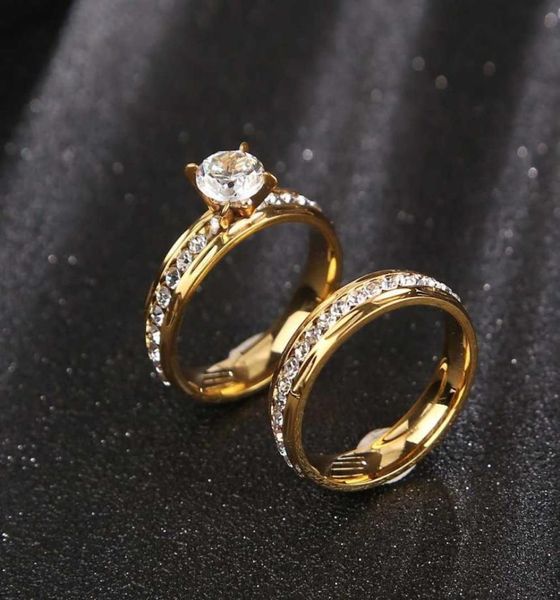gold wedding rings stainless steel engagement ring for women with cz q07081136749, Silver
gold wedding rings stainless steel engagement ring for women with cz q07081136749, Silver
