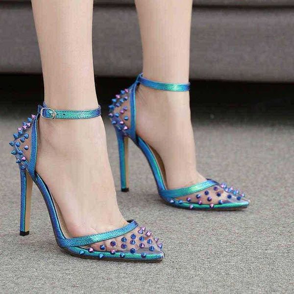 new designer 2023 sandals women shoes fashion brand color rivets transparent pointed womens heels, Black
new designer 2023 sandals women shoes fashion brand color rivets transparent pointed womens heels, Black