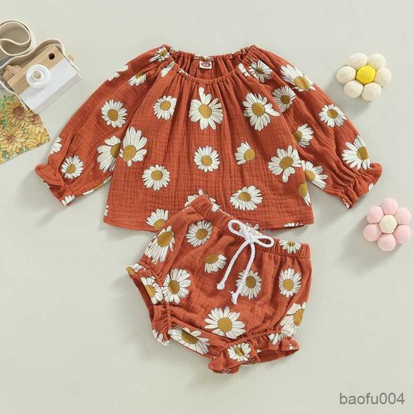 clothing sets lovely autumn toddler newborn baby girls clothing sets 0-24m floral print cotton linen long sleeve andruffles shorts outfits r, White
clothing sets lovely autumn toddler newborn baby girls clothing sets 0-24m floral print cotton linen long sleeve andruffles shorts outfits r, White