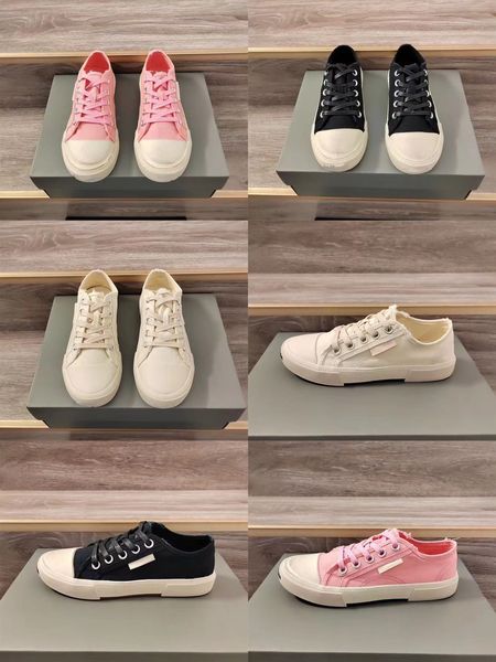 designer flat sneaker casual shoes denim canvas leather abloh white pink white overlays fashion platform mens womens low sneakers, Black
designer flat sneaker casual shoes denim canvas leather abloh white pink white overlays fashion platform mens womens low sneakers, Black
