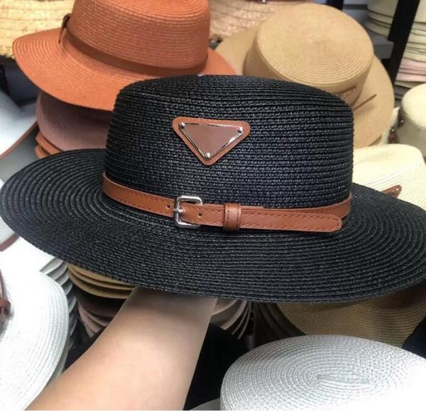 2021 straw hat women039s fashion leather striped sandals summer vacation beach braided sun hat9251611, Blue;gray
2021 straw hat women039s fashion leather striped sandals summer vacation beach braided sun hat9251611, Blue;gray