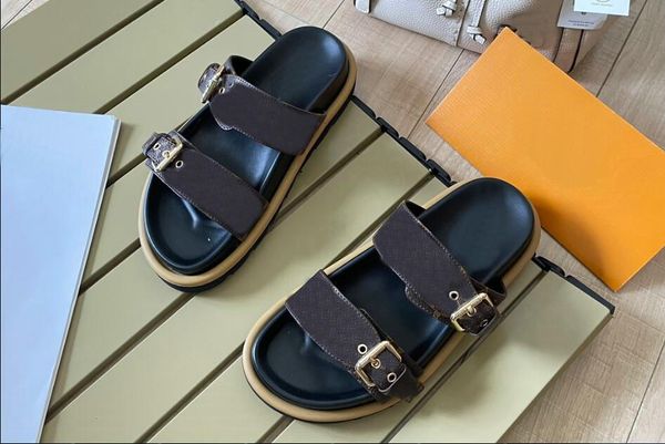 luxury woman beach cartoon head slippers classic leather flat belt buckle sandals fashion l bath platform slides designer women shoes size 3, Black
luxury woman beach cartoon head slippers classic leather flat belt buckle sandals fashion l bath platform slides designer women shoes size 3, Black