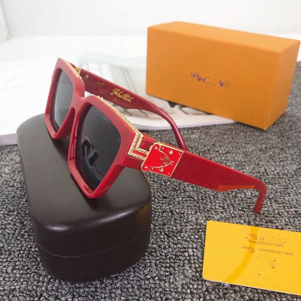 Designer LOU VUT luxury cool sunglasses tiktok bicycle riding glasses men's and women's voice live outdoor sports . with original box
