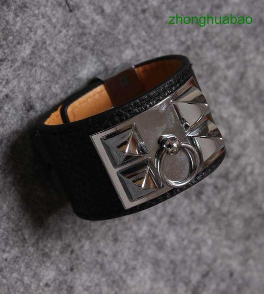 hemres designer bracelet fashion classic genuine leather wide edition women's punk style belt plated with k gold rivet bracelet abiw, Black
hemres designer bracelet fashion classic genuine leather wide edition women's punk style belt plated with k gold rivet bracelet abiw, Black