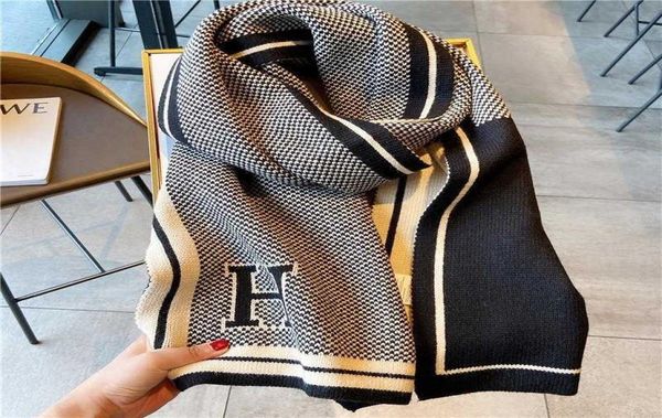 classic scarf the correct version of large h cashmere like scarf shawl dualuse women039s winter versatile korean doublesided 4320100, Blue;gray
classic scarf the correct version of large h cashmere like scarf shawl dualuse women039s winter versatile korean doublesided 4320100, Blue;gray