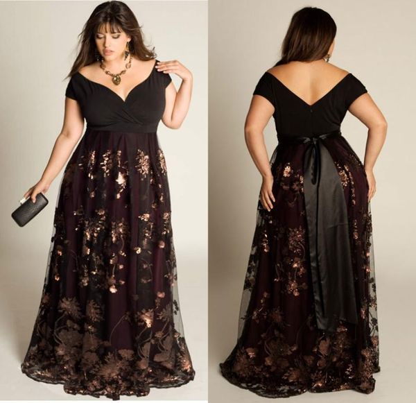plus size evening dresses sleeves aline off the shoulder formal dress sequins appliqued floorlength special occasion gowns1998325, Black
plus size evening dresses sleeves aline off the shoulder formal dress sequins appliqued floorlength special occasion gowns1998325, Black