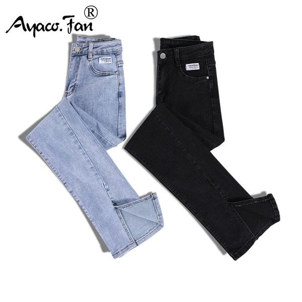 jeans high waist split women jeans for girls new spring summer elastic plus length flare pants slim denim pants ladies mopping trouser, Blue
jeans high waist split women jeans for girls new spring summer elastic plus length flare pants slim denim pants ladies mopping trouser, Blue